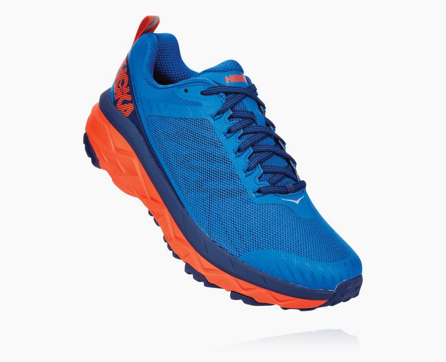 Tenis Trail Hoka One One Masculino Azuis - Challenger Atr 5 - 316-CFVXZG